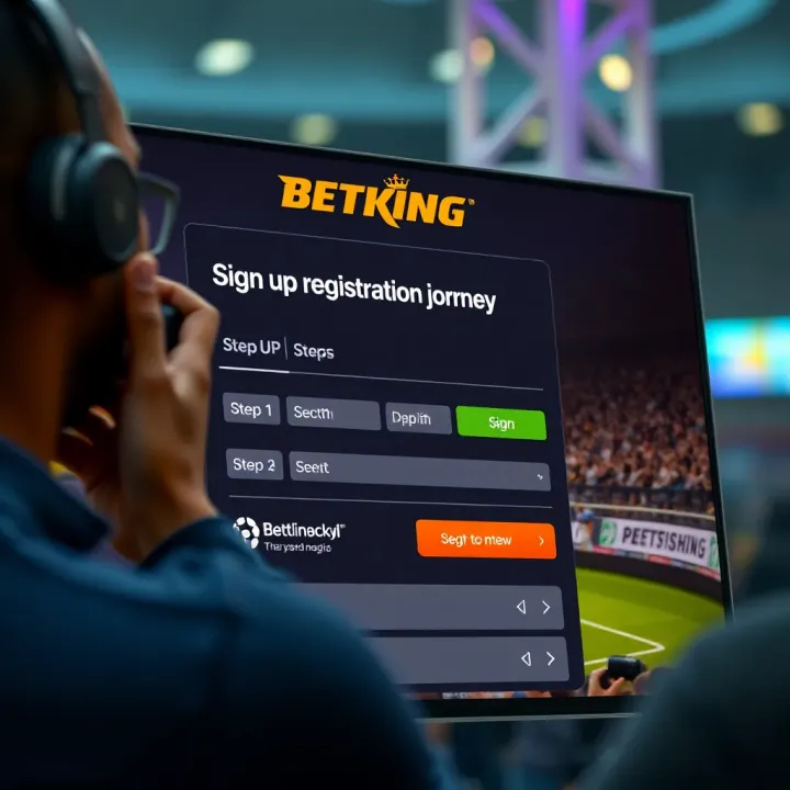 BetKing App Customer Service Chat Interface Smartphone displaying BetKing app with visible customer service chat interface