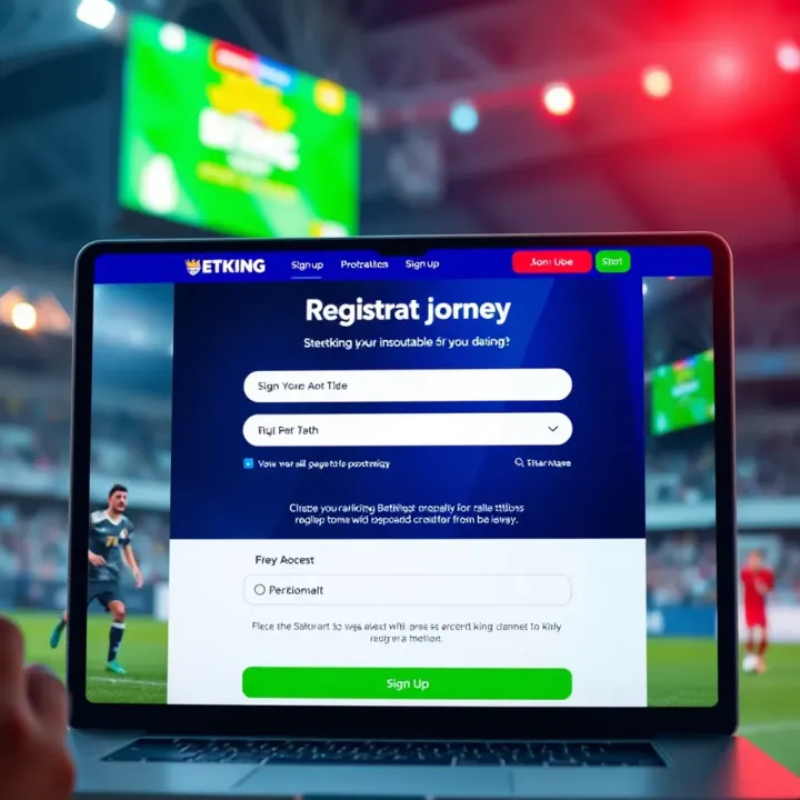 Display of the BetKing app featuring deposit options and secure payment methods