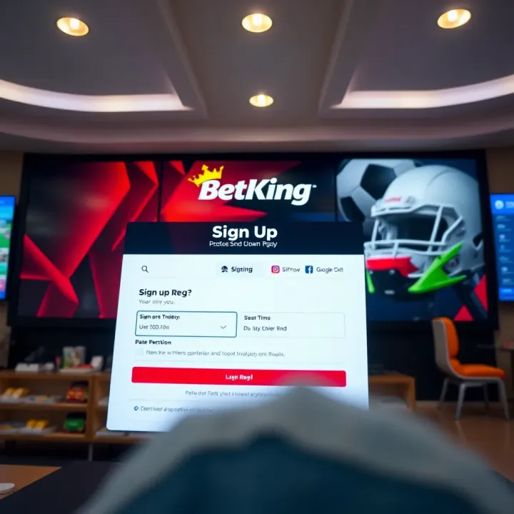 Visual representation of sports betting options with highlighted bonus terms and conditions