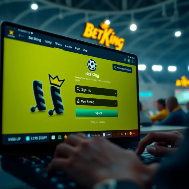 Effective Customer Support for BetKing Users Customer service representative assisting a user with betting concerns on a digital device