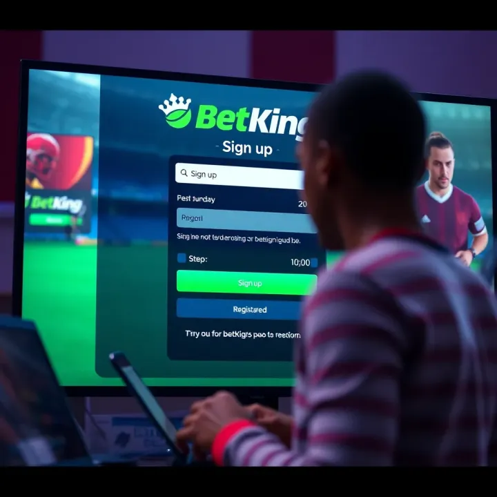 Customer support representative assisting with BetKing account inquiries via email
