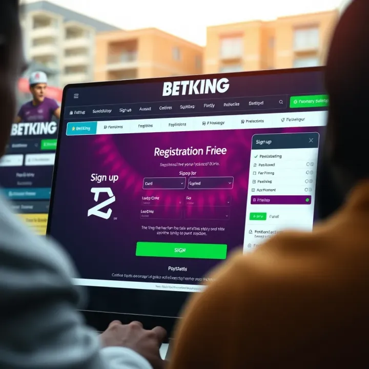 Live football match updates on BetKing platform for Nigerian sports fans