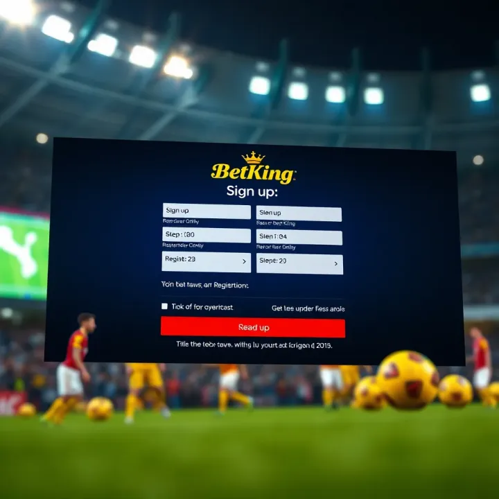User interface showing BetKing login screen with username and password fields