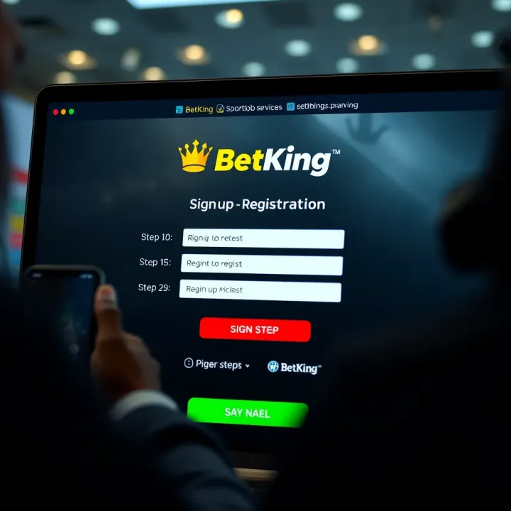Betking Mobile Application for Convenient Betting Smartphone displaying Betking mobile app with betting options
