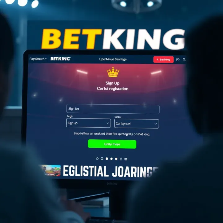 Accessing BetKing Live Streaming Service on Mobile Device User accessing BetKing live streaming service on mobile device with clear sports match display