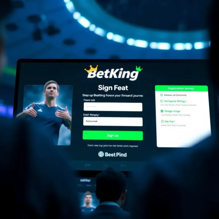 Modern BetKing mobile app displaying advanced betting options and smooth user experience