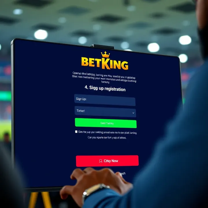 Illustration highlighting enhanced security features and betting options on BetKing new mobile platform