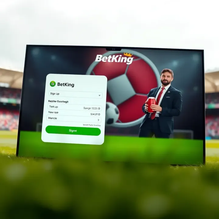BetKing No Deposit Bonus Benefits for Nigerian Players Illustration showing BetKing no deposit bonus offer with Nigerian flag and betting icons