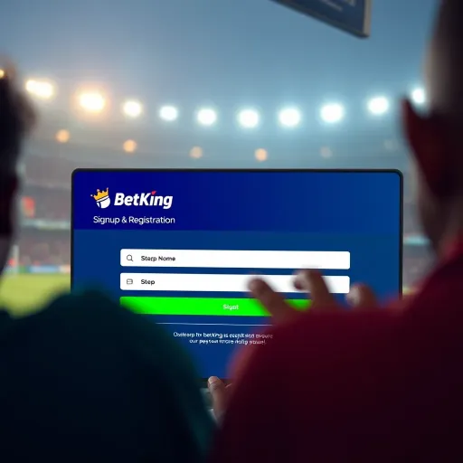 Graph showing the growth trend of BetKing sports betting platform in Nigeria