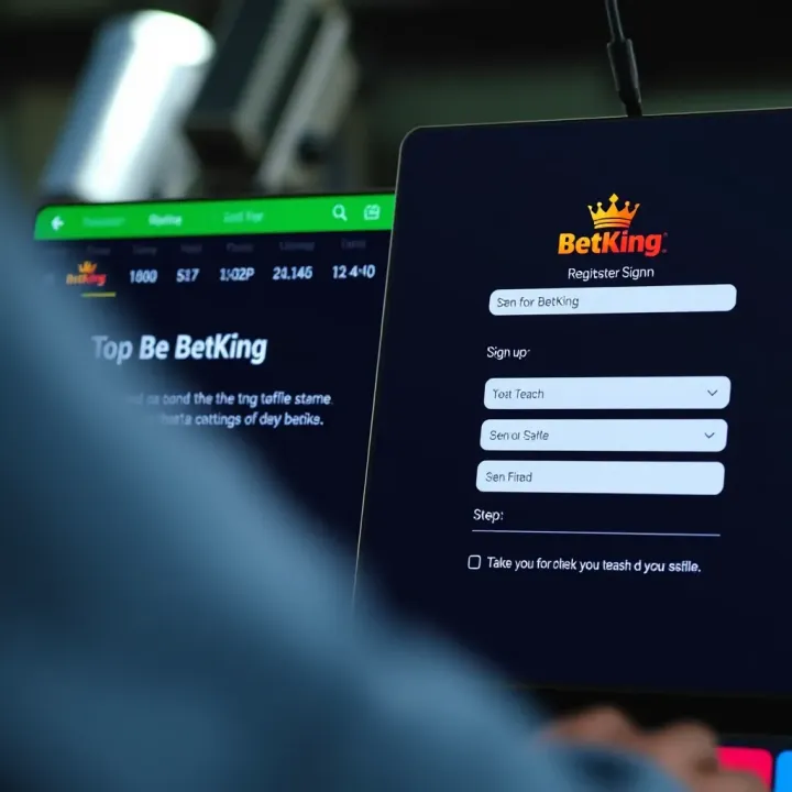 BetKing scratch cards displayed with Nigerian currency and a smartphone showing sports betting options