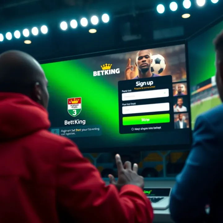 User Dashboard on BetKing Shop with Account and Support Features User dashboard on BetKing Shop showing account balance and navigation menu for betting and support services