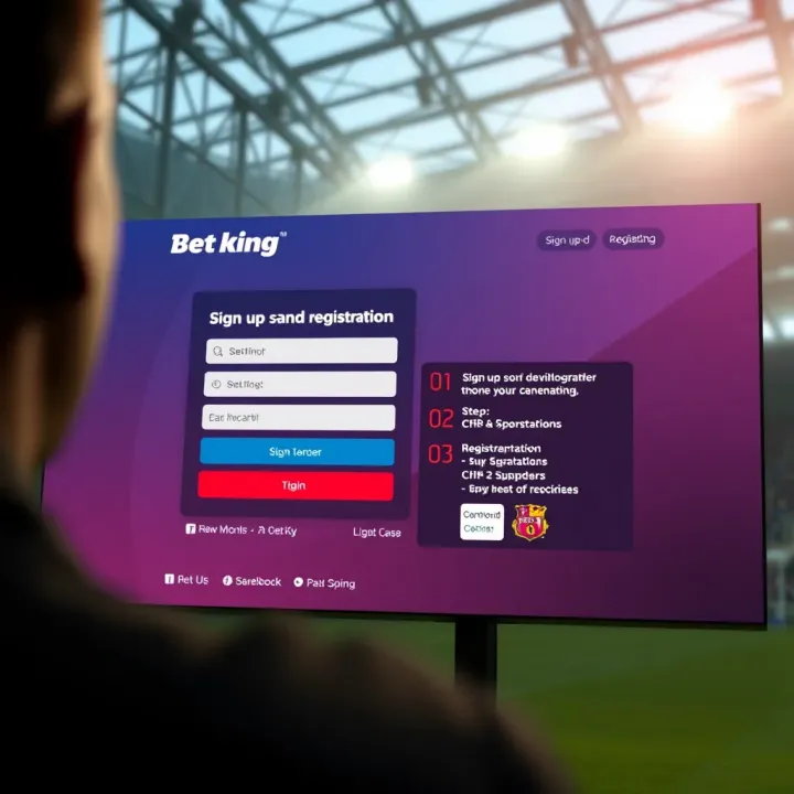 Colorful digital interface showing BetKing Spaceman game with rocket and numbers for betting