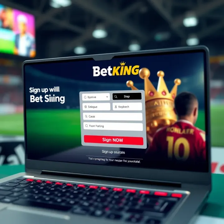 User interface displaying various sports betting markets on BetKing platform