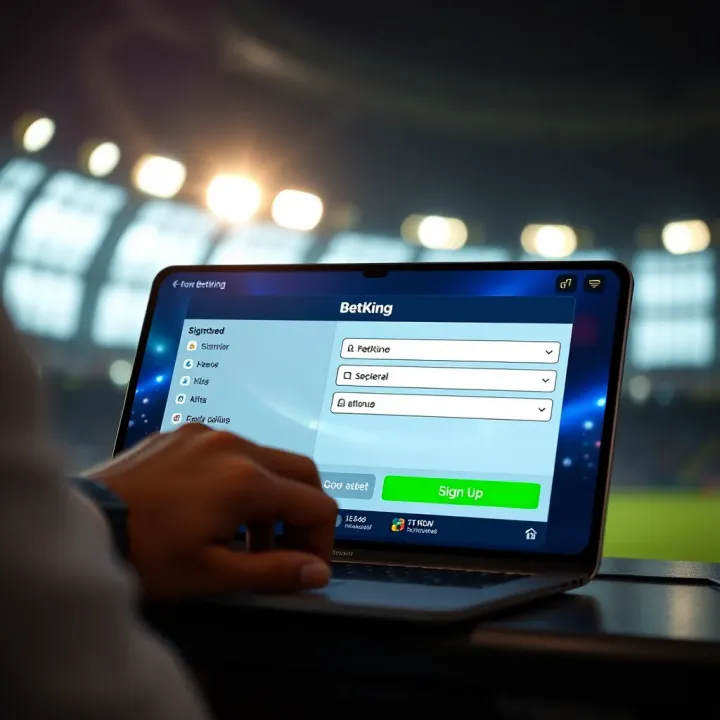 User interface displaying Betpawa sports betting platform on a mobile device