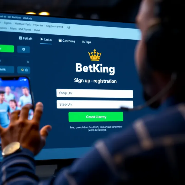 Risk Management Strategies for BetKing Crash Illustration depicting risk management techniques with charts indicating winning and losing scenarios in betting
