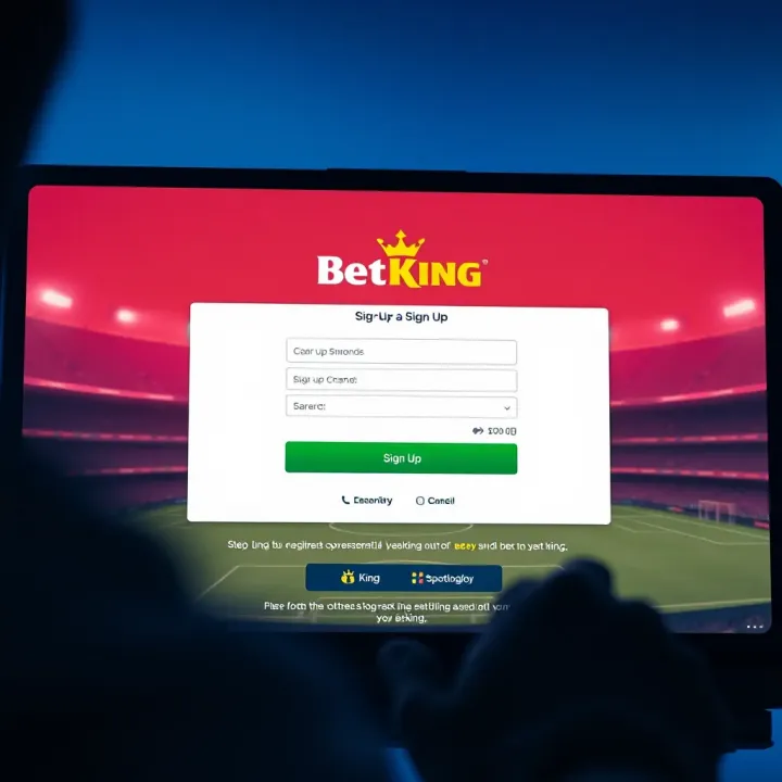 Digital interface showing online betting platform as a transition from physical mobile shops