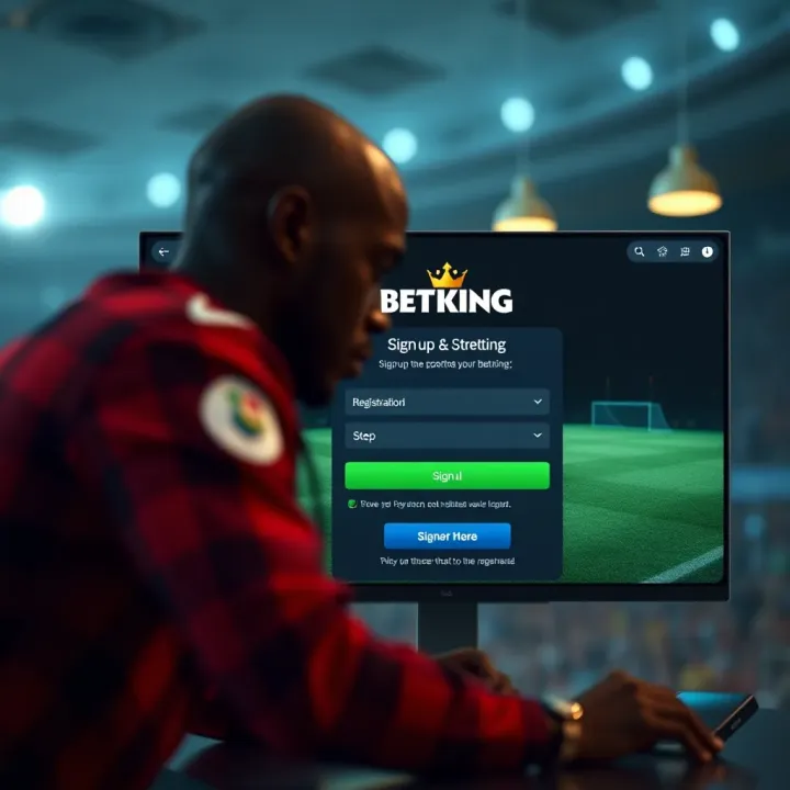 BetKing betting coupon displayed on a mobile phone screen with sports icons