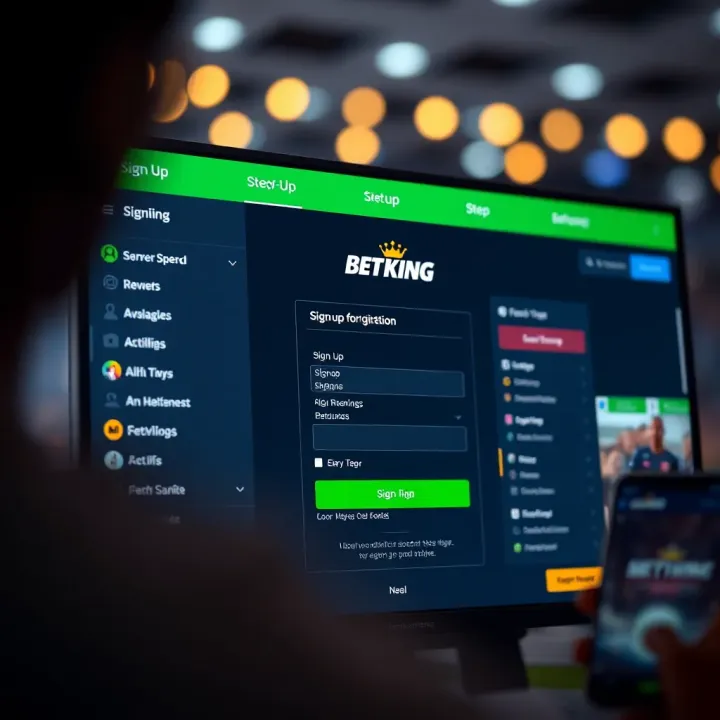 Mobile screen showing BetKing website's payment options and secure transaction icons