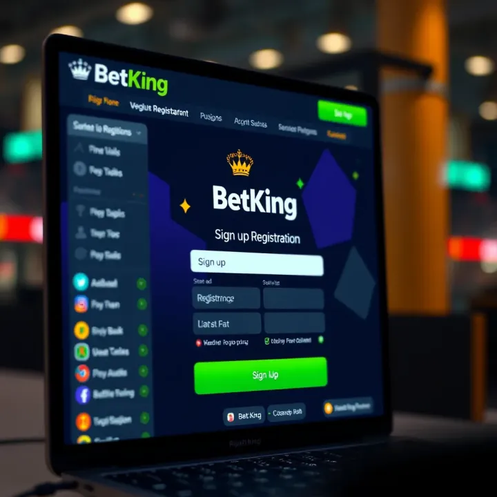 BetKing Aviator Game Interface and Controls Graphical interface of BetKing Aviator showing game controls and betting options on a digital screen