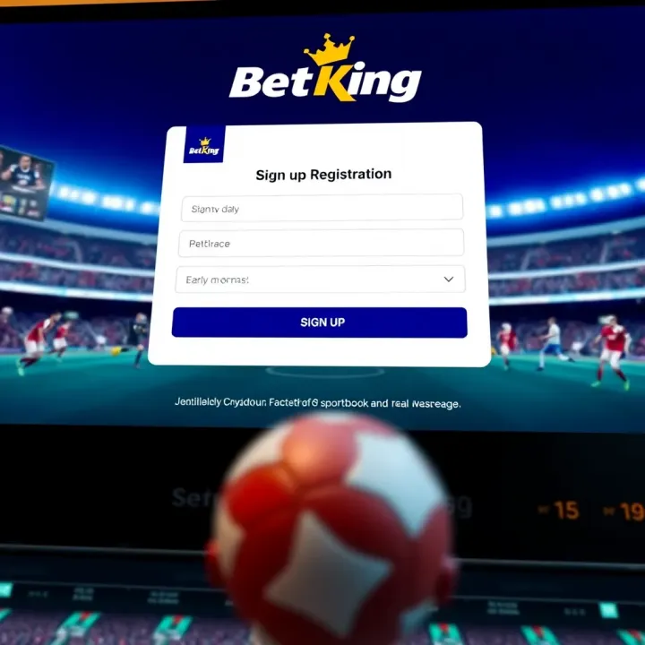 Screenshot showing BetKing betslip interface with various bet types and odds displayed