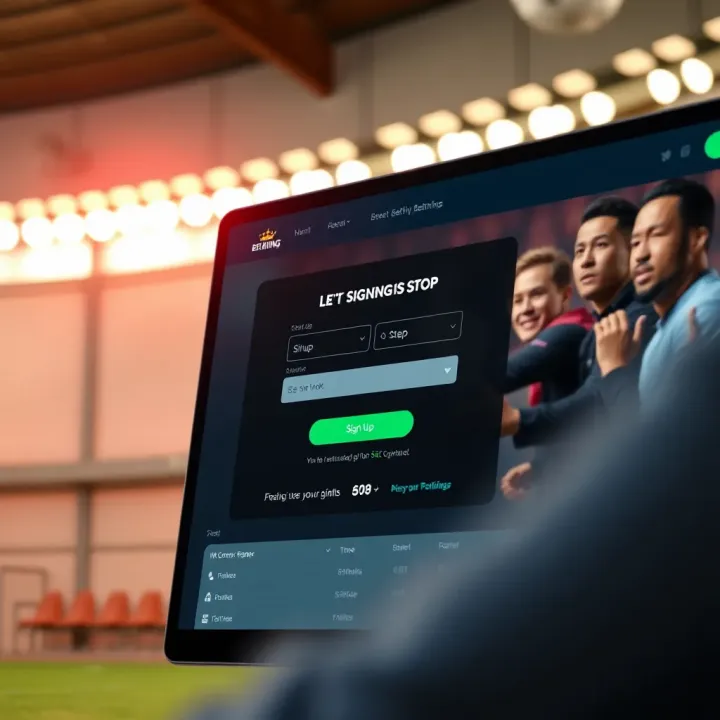 Navigating BetKing Betslip and Managing Bets Efficiently Illustration of a digital betting slip highlighting navigation buttons and wager management options
