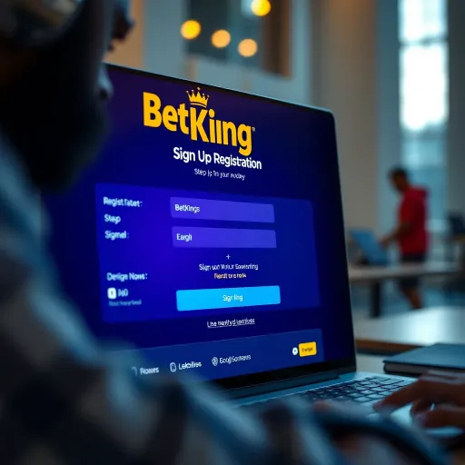 User interface of BetKing Lite app showing sports betting options and quick navigation features