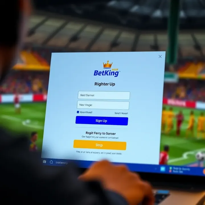 Secure BetKing account with strong password and verification shield