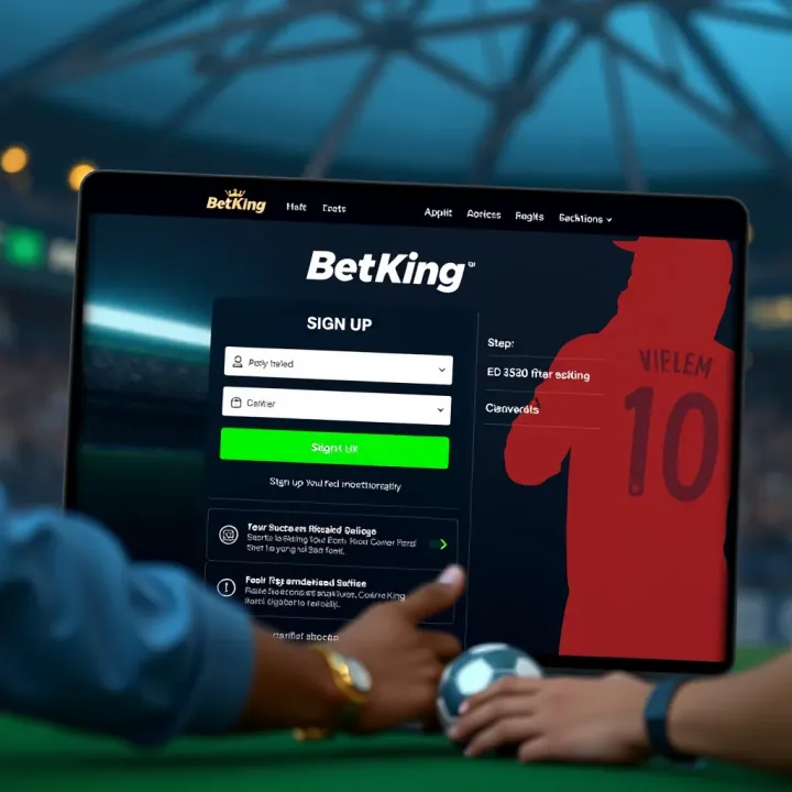 BetKing Uganda Online Sports Betting Platform Interface User navigating BetKing Uganda online sports betting platform on smartphone